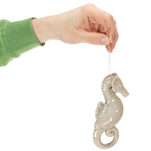 Seepferdchen Deko Hängend für Wohnzimmer und Badezimmer Maritimes Sommerflair 15cm 2St | Floristik24.de