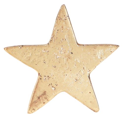 Artikel Serviettenringe Stern Gold Antik Optik Metall 6,5cm Ø4cm 4 St