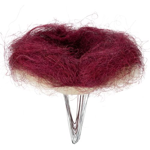 Artikel Straußmanschette florales Zubehör für kreative Blumenkreationen 20cm 8St