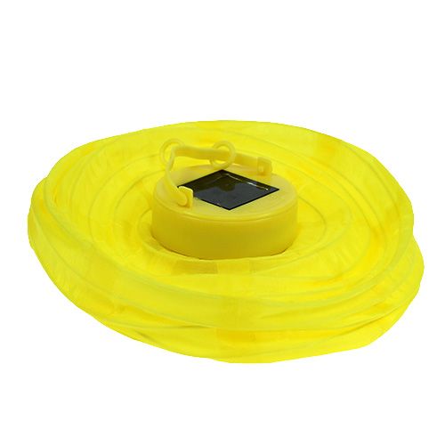 Artikel Lampion LED mit Solar 20cm Gelb