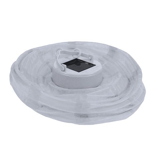 Artikel Lampion LED mit Solar 20cm Weiß