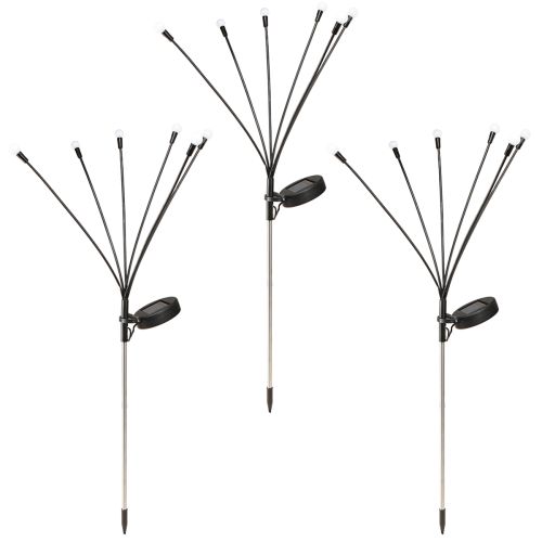 Artikel Solarleuchten Outdoor LED Stableuchte Warmweiß 70cm 3St