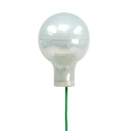 Artikel Spiegelbeeren Ø2cm Weiß Emaille 140 St