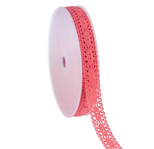 Artikel Spitzenband Geschenkband Band Rosa Koralle 18mm 20m