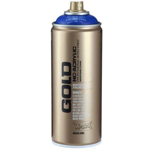 Sprühlack in Blau Matt Montana Gold Lackspray 400ml