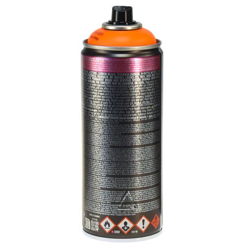 Artikel Sprühlack Lackspray Leuchtfarbe Orange Neon Graffiti 400ml