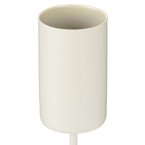 Artikel Stabkerzenhalter Metall am Stab Kerzenhalter Beige H11cm 4 St