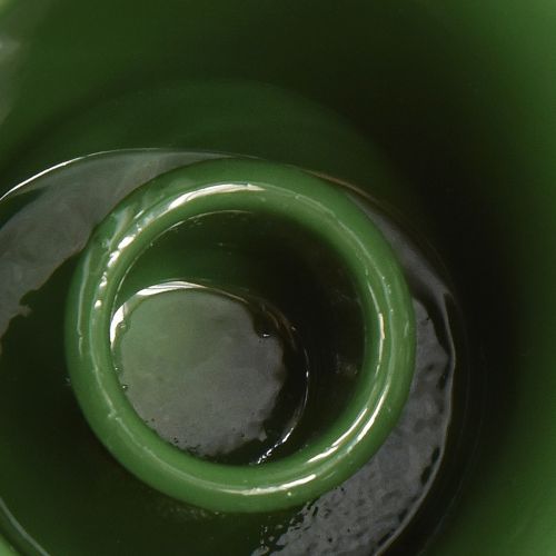 Artikel Stabkerzenhalter Tasse Kerzenhalter Dunkelgrün H6cm 6St