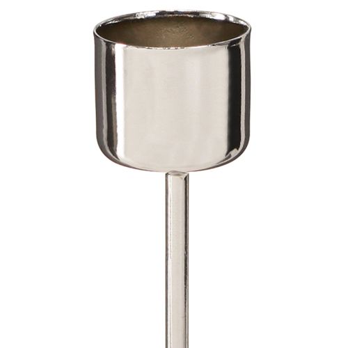 Artikel Stabkerzenhalter zum Stecken Silber Ø22mm 10,5cm 12 St