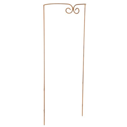 Rankgitter Rankhilfe Geschwungenes Deko-Element für Beete und Pflanztöpfe 75cm