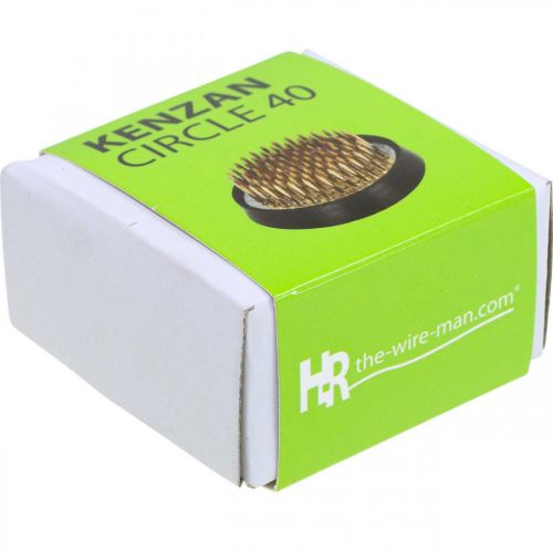 Artikel Blumenigel Kenzan Ikebana Steckigel Ø 40mm Messing für Blumengestecke