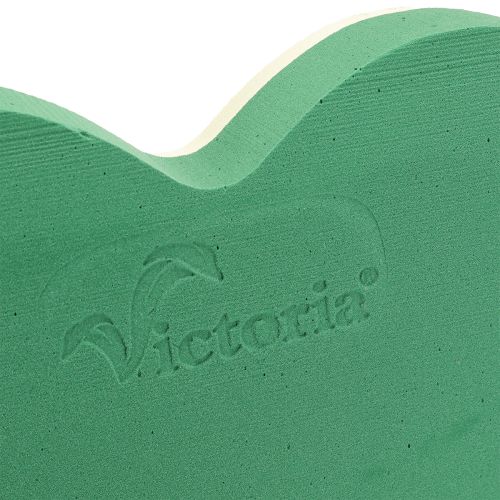 Artikel Steckschaum Herz 38×36,5cm Nasssteckschaum Grün 2 St