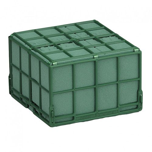 Floristik24 Steckschaum 1/2 Ziegel Garnette 36 8 St