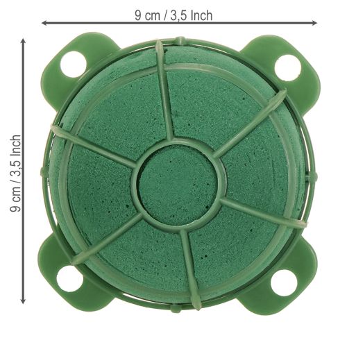 Artikel Steckschaum rund Blumenschmuckhalter Ø9cm H5cm 4 St