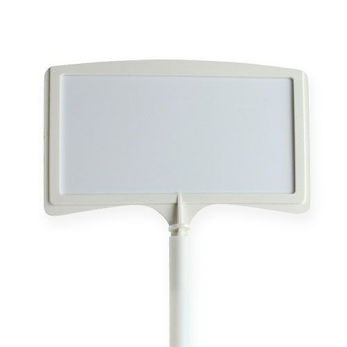 Floristik24 Pflanzensteckschild zum Wechseln 53cm, schräg 10 St