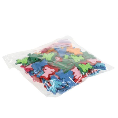 Artikel Streudeko Bär aus Filz bunt sortiert 3,5cm x 3,5cm 100 St