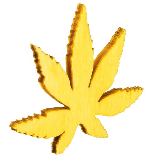 Artikel Streudeko Blätter Gelb, Braun, Platin Sortiert 4cm 72 St