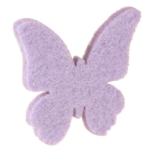 Artikel Streudeko Frühling Schmetterling Blumen 6 Farben 4cm 72 St