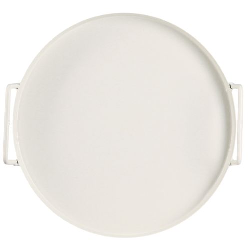 Artikel Tablett mit praktischen Griffen für vielseitige Dekoideen mit Blumen und Naturmaterialien 30cm