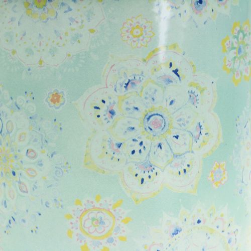 Artikel Deko Tasse Pflanztopf Mandala emailliert Ø13cm H12cm