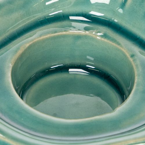 Teelichthalter Meeresschnecke Dekorative Tischkerze Badezimmer Wohnzimmer 16cm | Floristik24.de