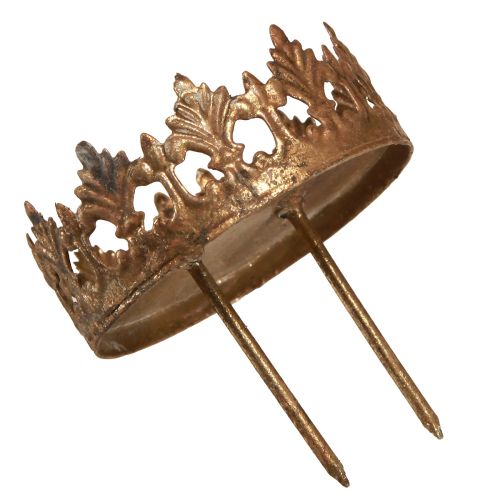 Artikel Teelichthalter zum Stecken mit Kerzenglas Gold Ø7cm 4 St