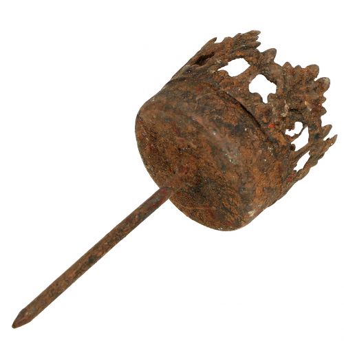 Artikel Teelichthalter zum Stecken Rost Ø3,8cm H10,5cm 4St