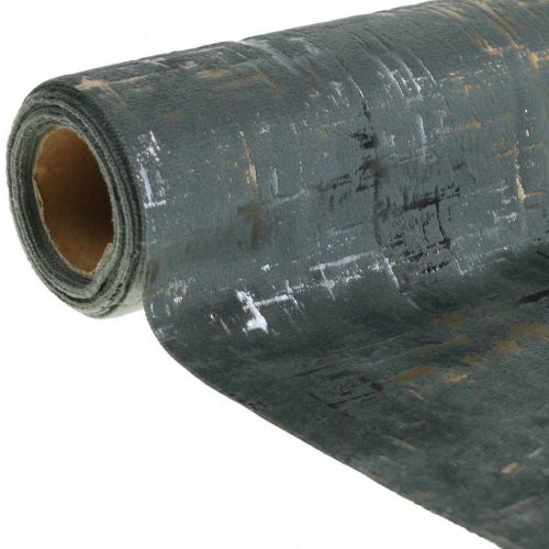 Tischläufer Grau Tischband Tischdeko Polyester L250cm B20cm