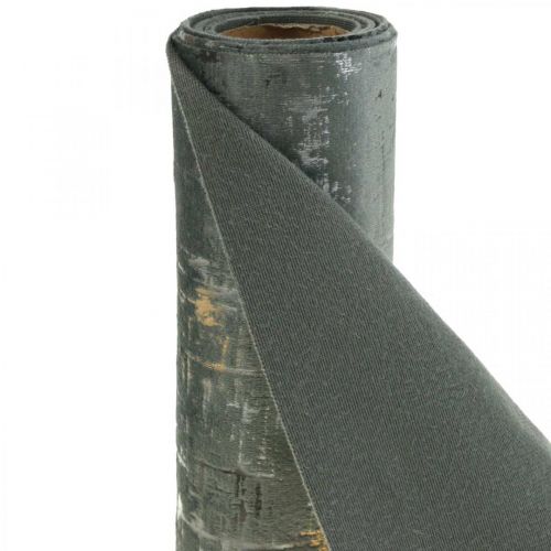Artikel Tischläufer Grau Tischband Tischdeko Polyester L250cm B20cm