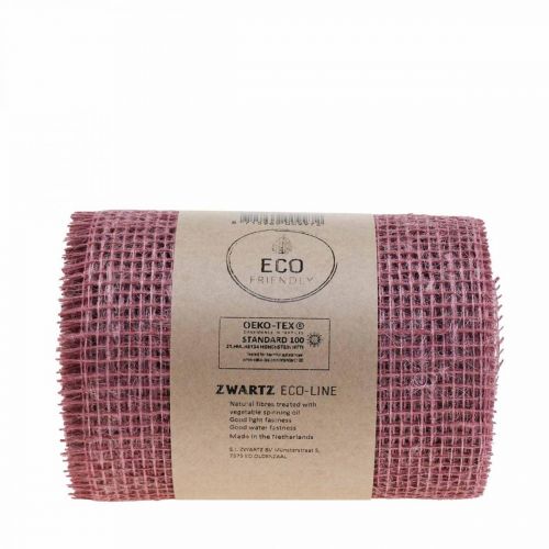 Floristik24 Tischläufer Jute Juteband Tischband Rosa B15cm L10m