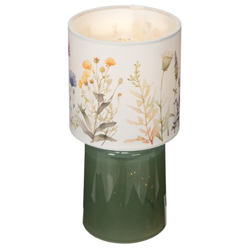 Artikel Tischlampe LED Blumenmuster für stilvolle Wohnraumbeleuchtung 23cm