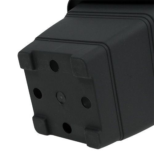 Floristik24 Topf „Nora“ 33cm x 33cm H26cm Anthrazit 1 St