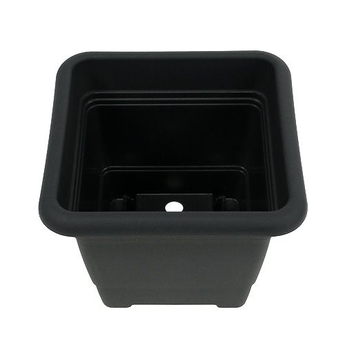 Artikel Topf „Nora“ 33cm x 33cm H26cm Anthrazit 1 St