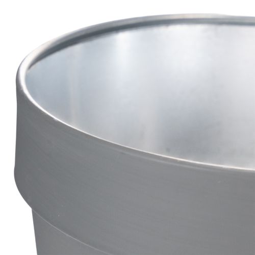 Artikel Blumentopf mit Blumenmuster für modernes Zuhause und sommerliche Balkondeko 13cm 4 St