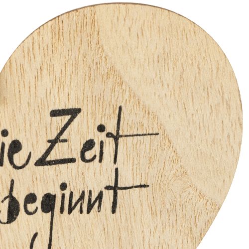 Artikel Trauerherz Holz Herz mit Spruch Natur 11,5×10,5cm 8 St