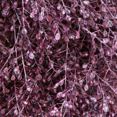 Artikel Trockenblumen Kranz Lila Metallic Kranz Lepidium Ø33cm