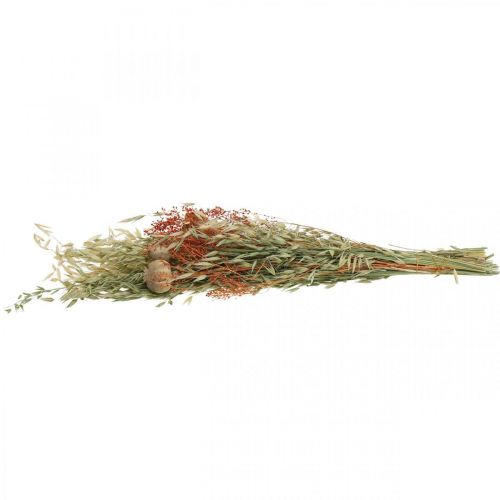 Artikel Trockenblumenstrauß Getreide und Mohn Trockendeko 60cm 100g