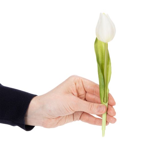 Artikel Künstliche Tulpe realistische Dekoration Langlebige Kunstblume für zuhause 21cm 6St