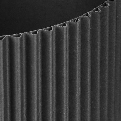 Artikel Übertopf Papier Blumentopf Schwarz Ø19cm H14cm 3 St