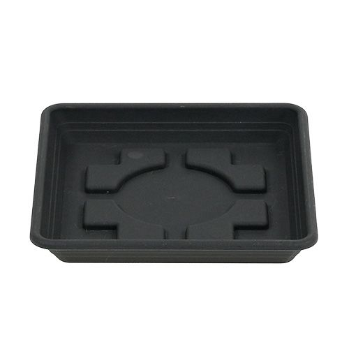 Untersetzer Lara eckig 20cm x 20cm Anthrazit 1 St