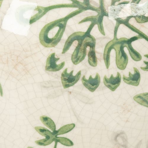 Artikel Vase mit filigranem Pflanzenmuster zur Wohnraumdekoration 19cm