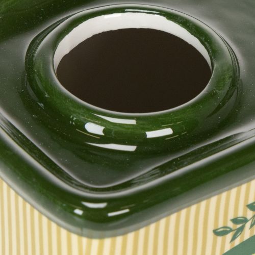 Artikel Keramikdeko Olivenöl Vase Perfekte Tischdekoration für Trockenblumen 18cm