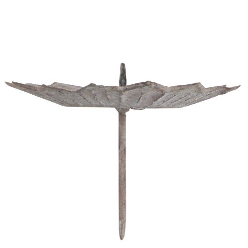 Artikel Vintage Kerzenhalter Grau zum Stecken Ø11cm H8,5cm 4St