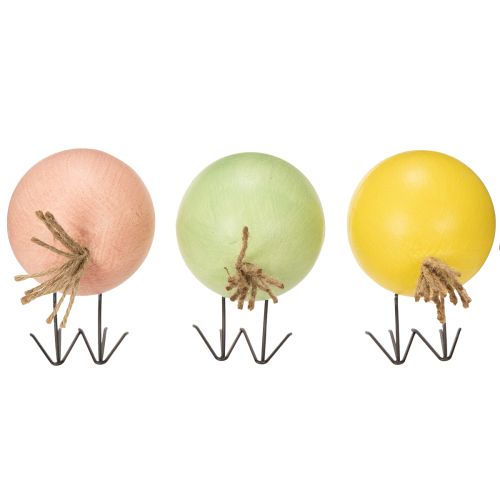 Artikel Küken Dekofiguren mit rundem Design für leichte und verspielte Akzente 9,5cm 3St