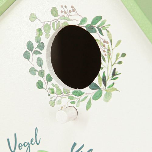Artikel Vogelhaus für stilvolle Räume mit floralem Design und nostalgischem Flair 21cm