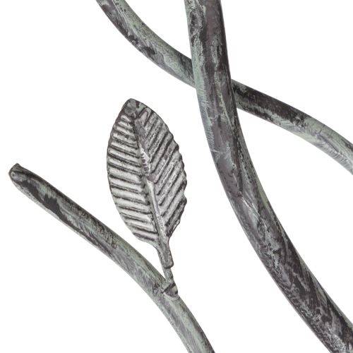 Artikel Vogeltränke zur Dekoration mit filigranem Blatt Muster im Vintage-Stil 74cm