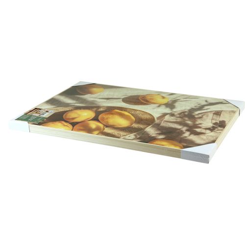 Artikel Wanddeko Bild mit Zitronen Sommerdeko zum Hängen 40x60cm