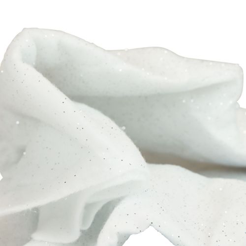 Artikel Weihnachtsbaumdecke Christbaumdecke Weiß Glitter Ø150cm