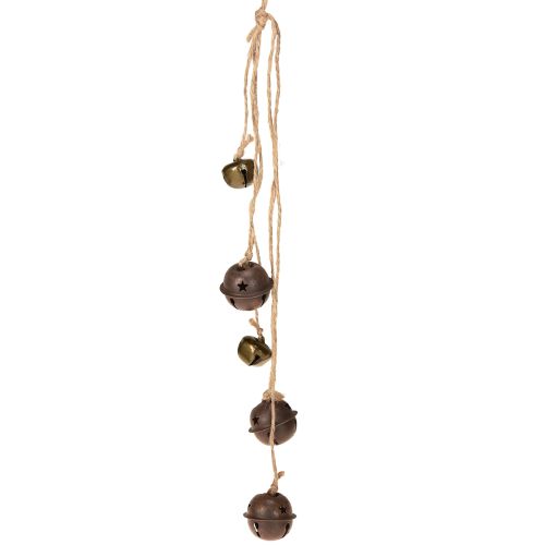 Artikel Weihnachtsglöckchen zum Hängen Schellen H37cm 6 St