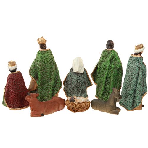 Artikel Weihnachtskrippe Figuren Set Handbemalt Polyresin 8-20cm 8 St